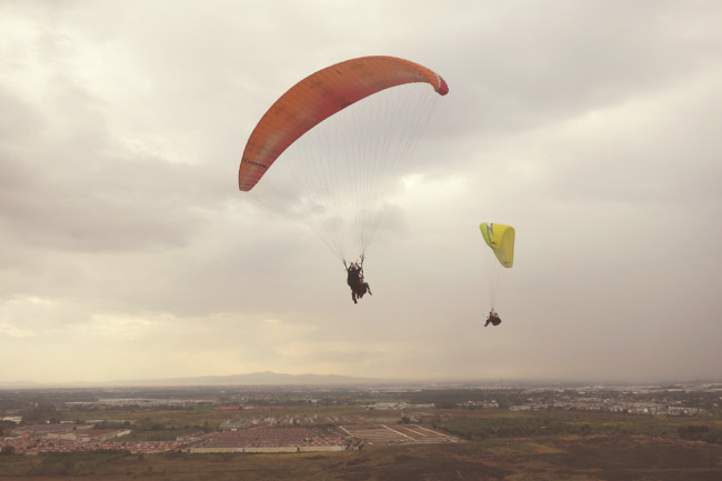 Tandem Paragliding in Carmona