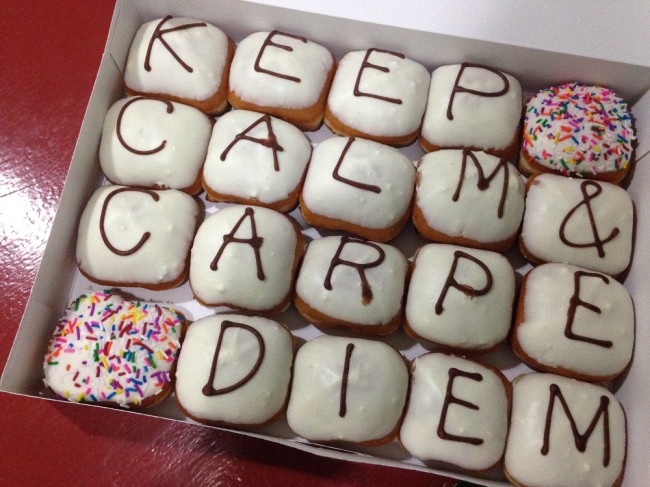 Boom Tamis: Say It With Krispy Kreme's Message Doughnuts Contest