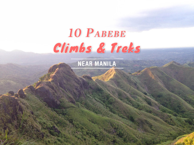 10 Pabebe Climbs and Treks Near Manila For Beginners